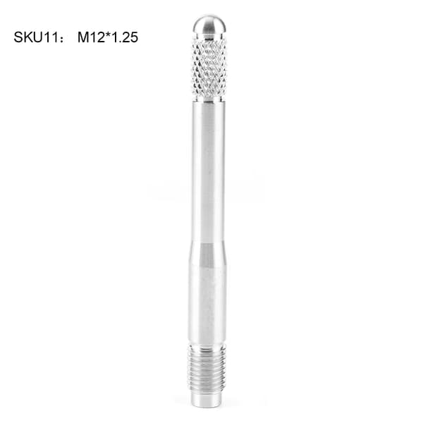Hjuljusteringsstift M12 x 1,25 Rustfrit stål Monteringsfjernelsesværktøj Universal Sølv