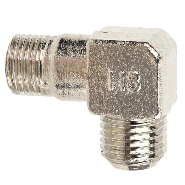 1/4 x 14 Sink Alloy Rettvinklet Albue Luftpumpe Rørfitting