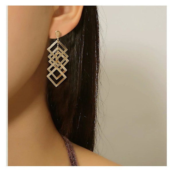 Örhängen Diamond Stud Modesmycken B2267 black