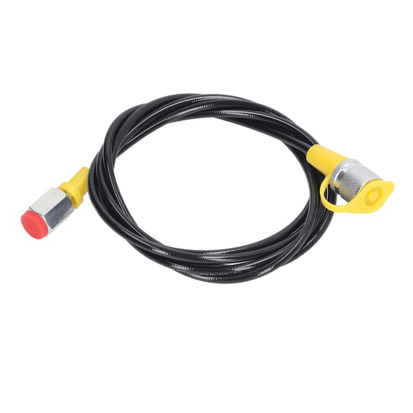 2m 6ft Hydraulisk Trycktestslang 630 Bar M16 X 2-1/4 BSP PU-överdrag Högtryckssäkerhetstestkopplingsslang