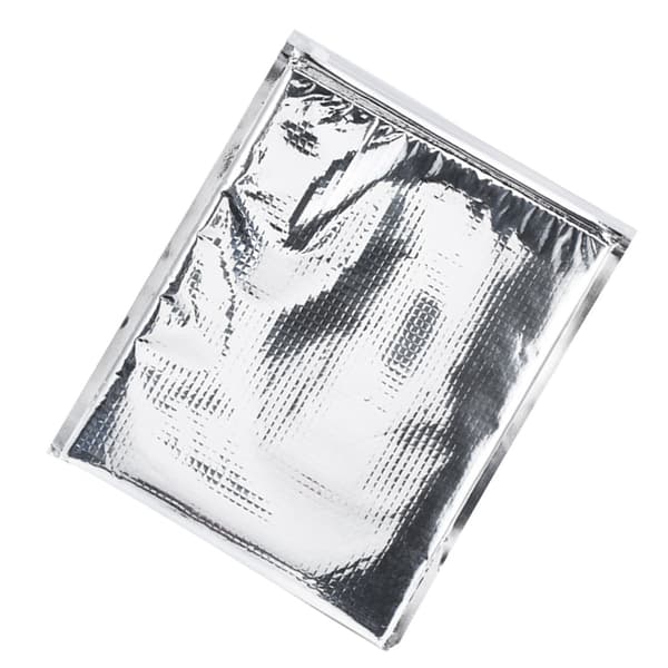 5 stk. Aluminiumfolie Isolerede Termiske Køletasker Sølv 25x30cm