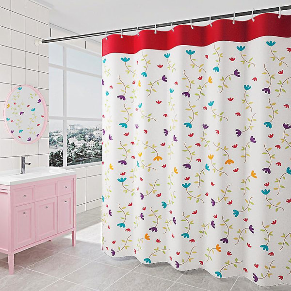 Badeforhæng, vandtæt, polyesterstof, 120W*180HCM