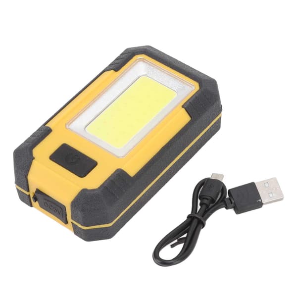 Oppladbar ABS LED Magnetisk Absorpsjon COB Arbeidslys Tre Moduser Multifunksjonell Campinglykt for Utendørs Vedlikehold Telt