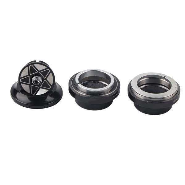 Sort 34 mm Risk Aluminiumlegering Cykel Headset til 28,6 mm Lige Gaffel