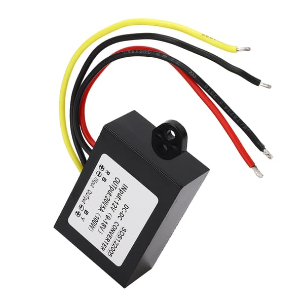 Højeffektiv DC Boost Converter Modul 12V til 20V 5A med Plastik Kabinet