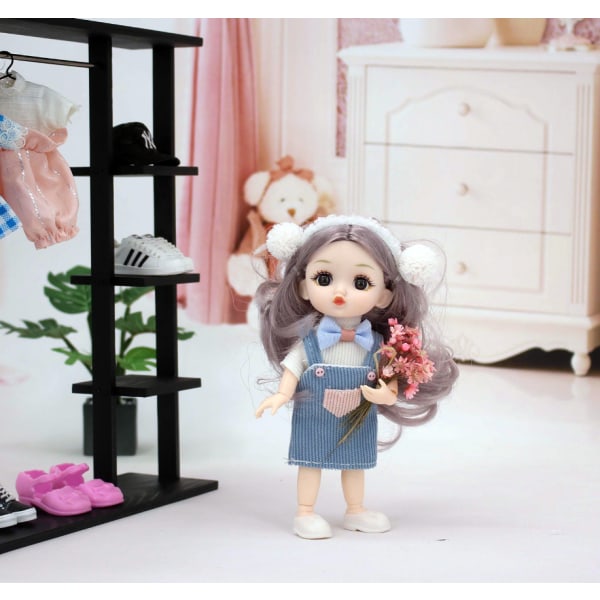 16cm käsintehty simulaatio nuken vaatteet baby vaatteet uusi alkuperäinen lahja tyttö leikkimökki lasten leluja (4kpl)