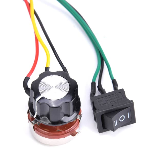 12V 60V 70A PWM DC Motor Hastighetskontroller Reversibel Forover Bakover