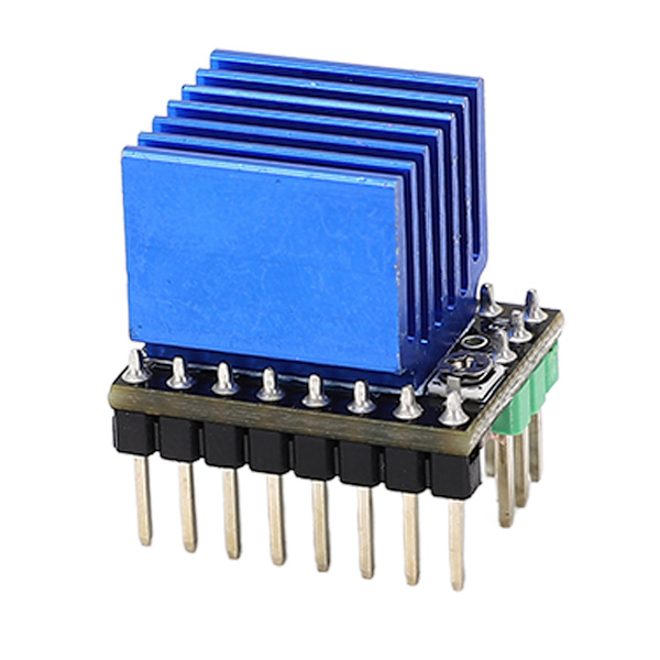 TMC2226 256 Microstep Lav Støj Trinmotor Driver med Køleplade til 3D Printer Tilbehør