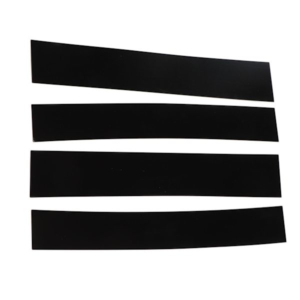 4D Style Pillar Post Trim Glossy Black Mirror Surface Cast Sticker Erstatning for Escalade 2007 2014