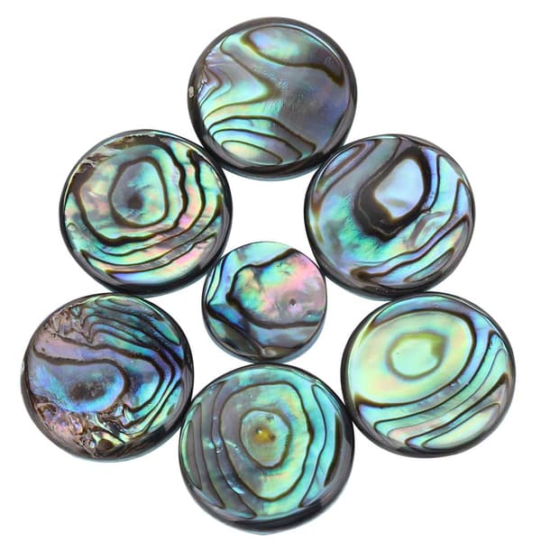 Saksofon Abalone Shell Key Knapper 9 stk Musikkinstrument Tilbehør