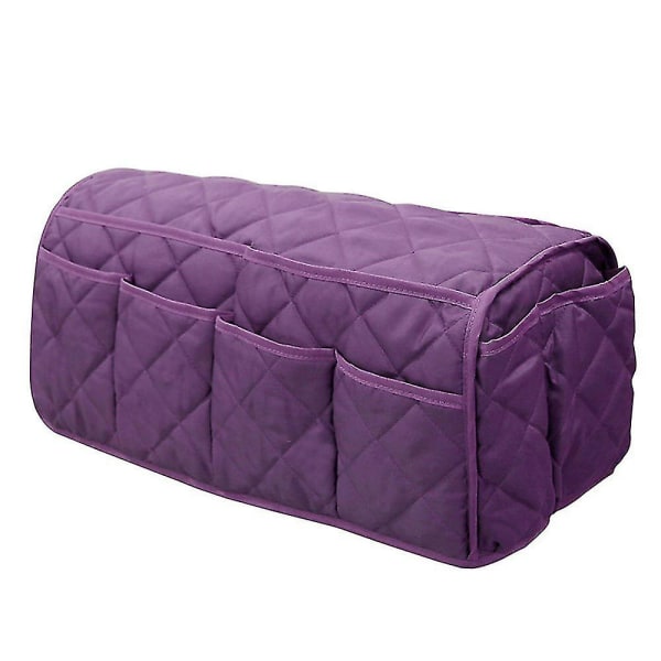 Sohvan säilytyslaukku Sohvan käsinojan cover Riippuva laukku Kaukosäätimen säilytyslaukut Purple