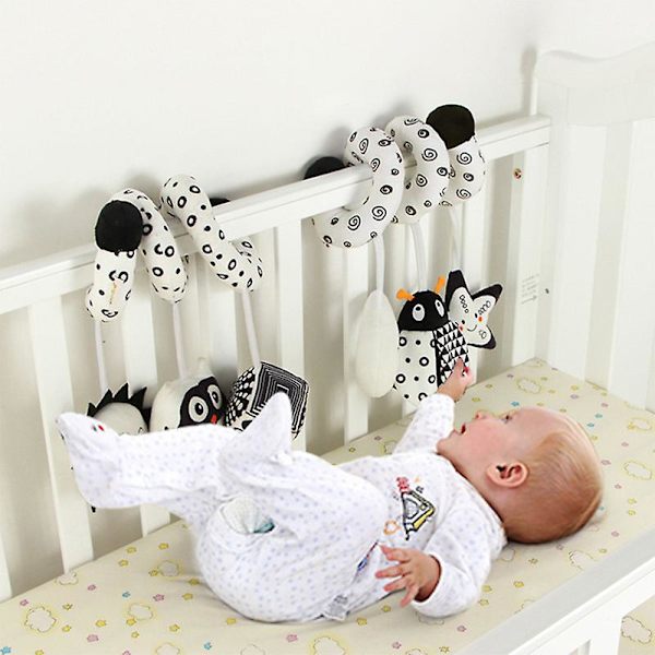 Baby rangle plys legetøj (3 styk)