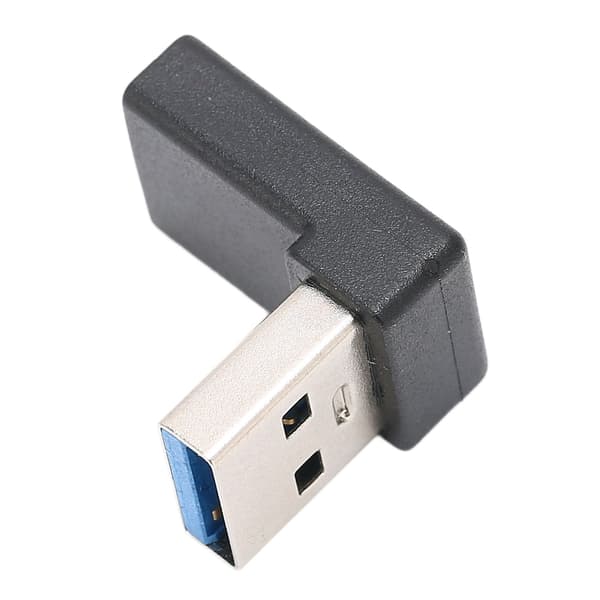 USB 3.0 Typ C Adapter 90 Graders Förlängning Laddning Dataöverföring