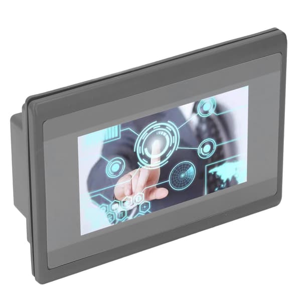 4,3 tommer HMI PLC Touch Screen Transistor Output Switch Counter 12 Input 8 Output til FX3U 20 40 48MRT DC24V 1A