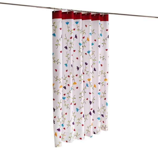 Badeforhæng, vandtæt, polyesterstof, 120W*180HCM