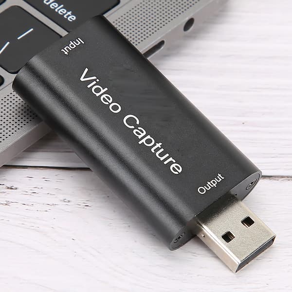 USB 2.0 HD Video Capture Card Portabelt Datortillbehör för Windows Android OS X