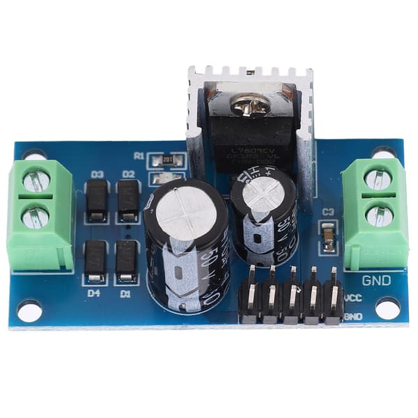 LM7809 Buck Converter Spændingsregulator Modul 9V 1.2A Strømforsyningsstabilisator Board