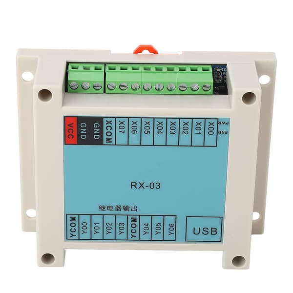 Programmerbar Logisk Controller 8 Input 7 Output Computer Telefon Programmering Industriel Kontrolkort 12 24V