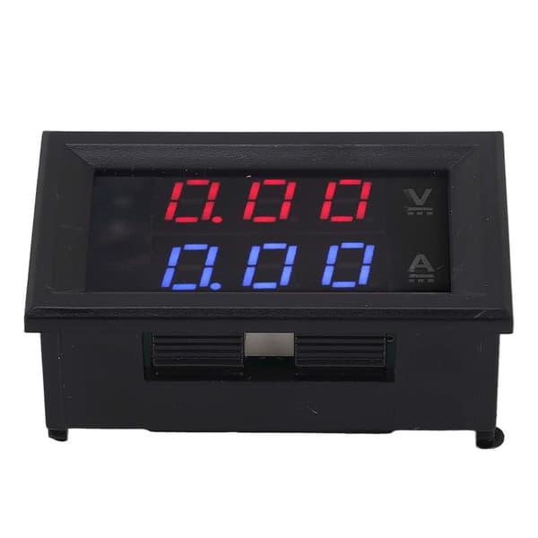 Digitalt Voltmeter Amperemeter DC 0-100V 50A LED-display Spenning Strøm Tester med Shunt
