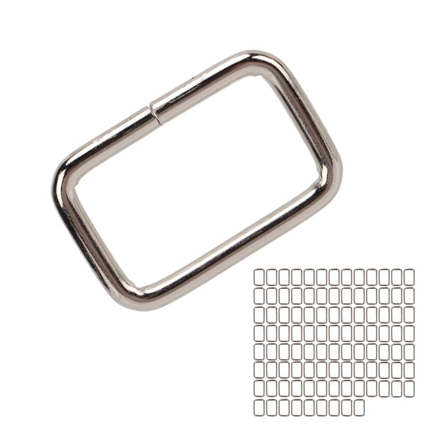 Firkantede metalspænder DIY syhardware 100 stk.