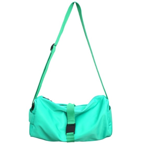 Candy Color Leisure Travel Messenger Bag Rød Trendy Cool Sports Fitness Taske (grøn)