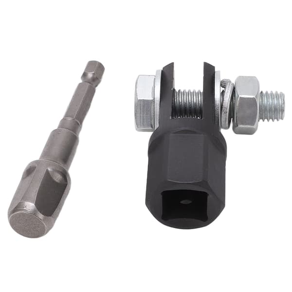 1/2in Sakseløfteradapter Metall Impact Drill Socket Adapter for U-formede Singe Eye Ends Jekk