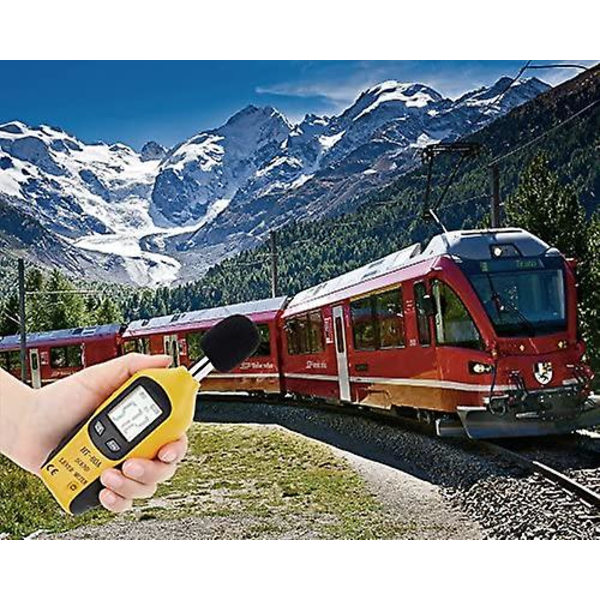 HT-80A Mini Noise Meter Ljudnivåmätare Decibelmätare