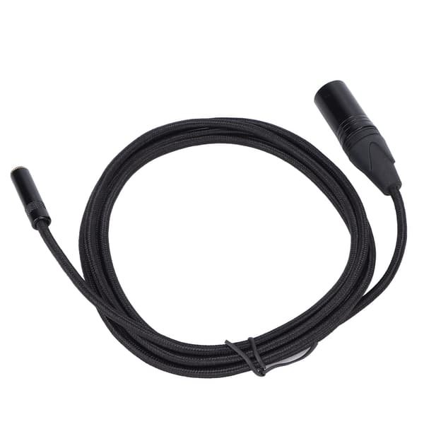 3,5 mm til 3-pin XLR forgyldt adapterkabel 2 m 6,6 ft til forstærker mixer tablet