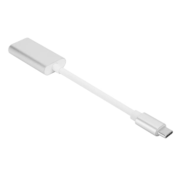 USB 3.1 Type C - HDMI-sovitin PC-kannettavalle ja matkapuhelimelle, hopea