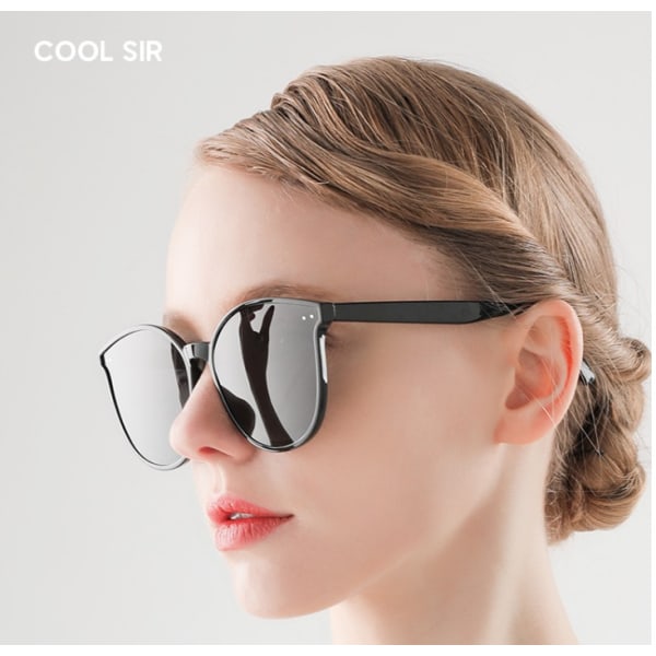 Fashion runde solbriller til kvinder vintage nuancer