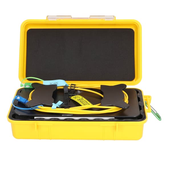 OTDR Startkabelbox Singlemode 500 Meter Fiber Optisk Död Zon Testverktygssats
