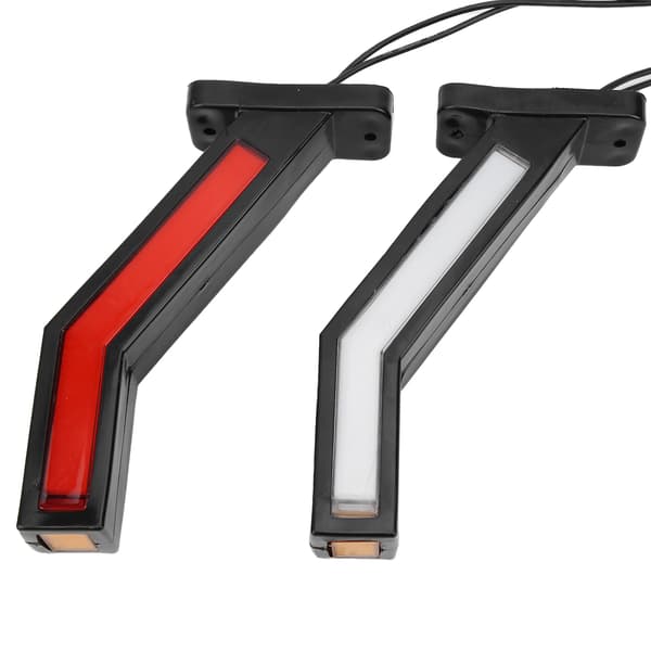 Universal LED sidemarkeringslys Konturfrigangslys 12/24V til SUV Bus Bådtrailer lastbil