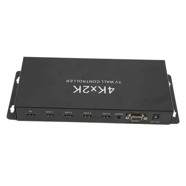 HD Multimedia Interface 1 in 4 Out 4K Videoprocessor TV-väggkontroller PC Laptop 100–240 V EU-kontakt