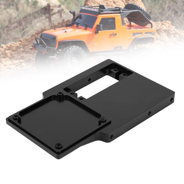 Servo Styringsmotor Montering ESC Montering Tilbehør Passer til RGT EX86100 1/10 Crawler RC Bil Sort