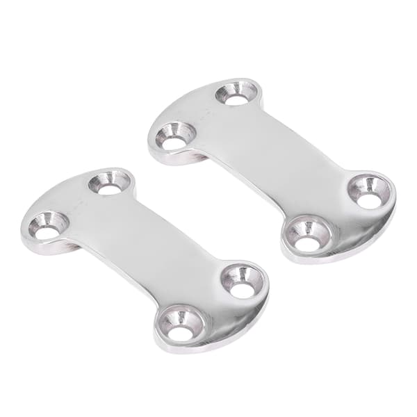 Rustfritt stål 316 webbing skyvespenner 2 stk strammestropper