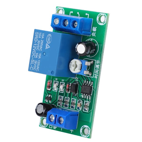 NE555 Tidsforsinkelsesrelémodul DC12V Bilelektronikk