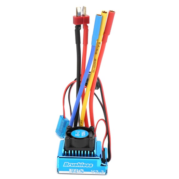 Børsteløs ESC 120A for 1/10 1/12 RC bilbåt