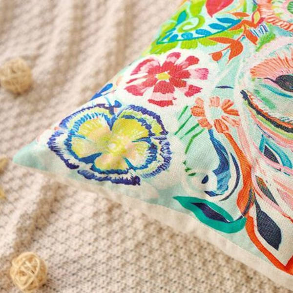 4 kpl cover set , polyesteriä ja pellavaa koristeellinen tyynynpäällinen case auton kodin sisustukseen tyynynpäälliset 45 x 45 cm (eläin