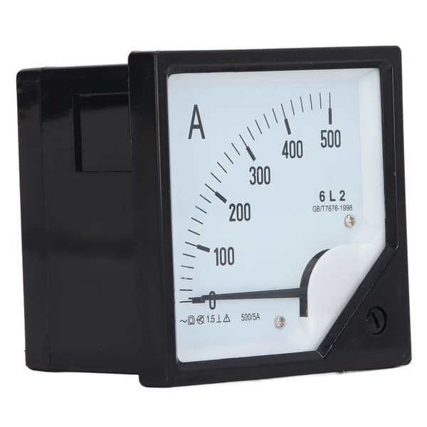 Analogt Amperemeter Pointer AC Strømmåler 0-500A Amp Tester Panel