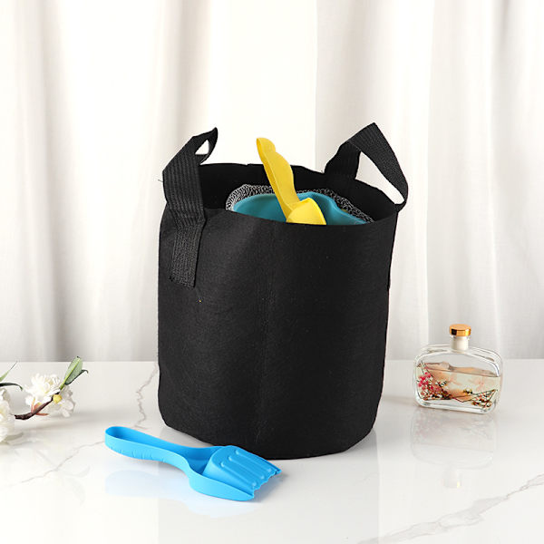 5 stk Nonwoven rund filt vokseposer (1 gallon 18*15)