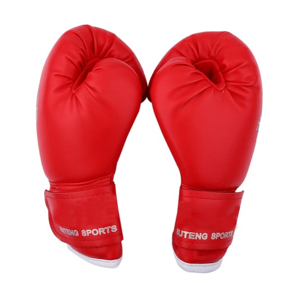 Røde Boksehansker Muay Thai Kickboksing Grappling Punching Bag Hansker