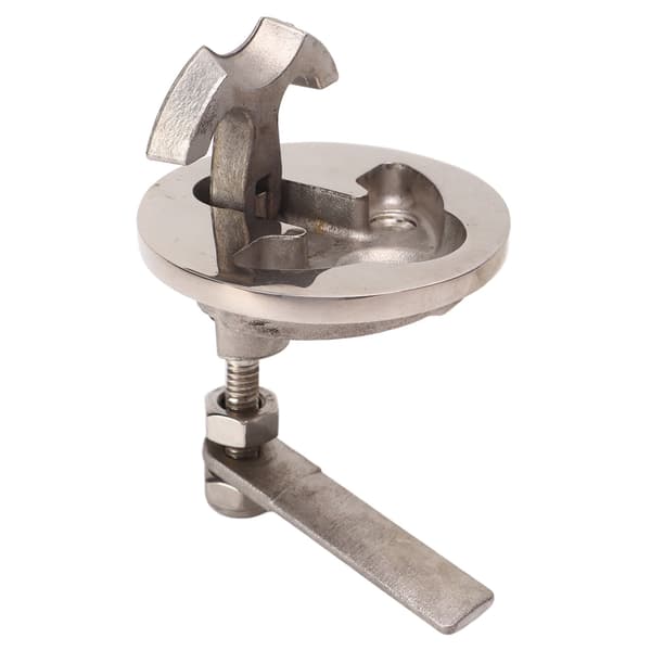 61x57mm Marine Flush Hatch Pull 316 Rustfritt Stål Sølv Yacht Båt Hardware