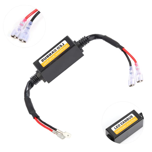 1 par H1 H3 Canbus LED forlygte dekoder anti-flimmer modstand fejlannullerer