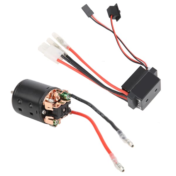 Universal 17T 540 Børstemotor 320A Børstet ESC Sæt Tilbehør til 1 10 RC Bil