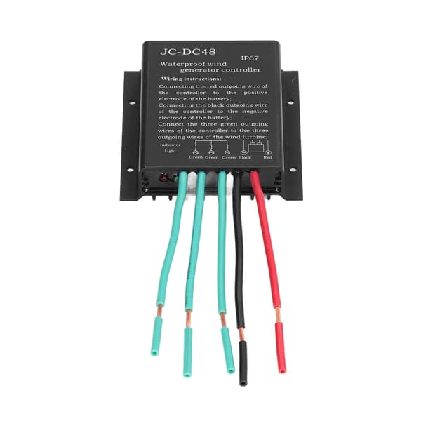 48V Vanntett Vindturbingenerator Batteriladeregulator Tilbehør