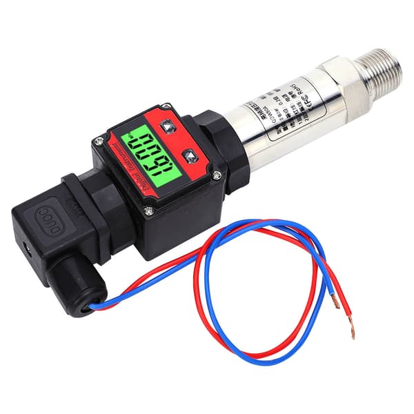 Digital LCD silikontrycksändarsensor 24V DC 4-20mA 0-800Kpa hög noggrannhet