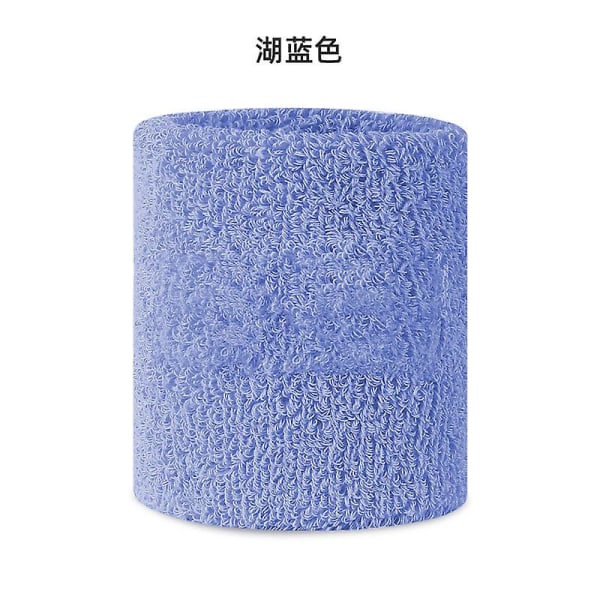 Svedabsorberende håndklædearmbånd 2 stk sky blue