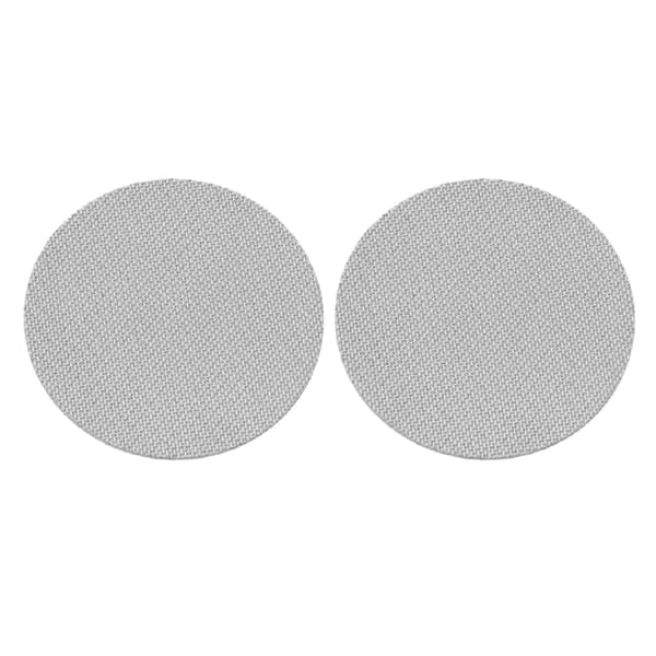 2-pack 1 mm kaffepuckscreen i rostfritt stål 51 mm diameter sekundär vattendistribution