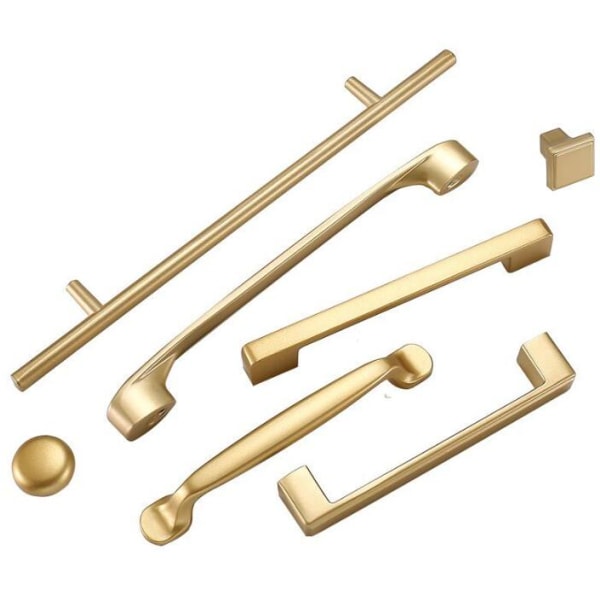 96*133 skabshåndtag i sandguld, skuffehåndtag i aluminiumslegering, skabshåndtag med enkelt hul