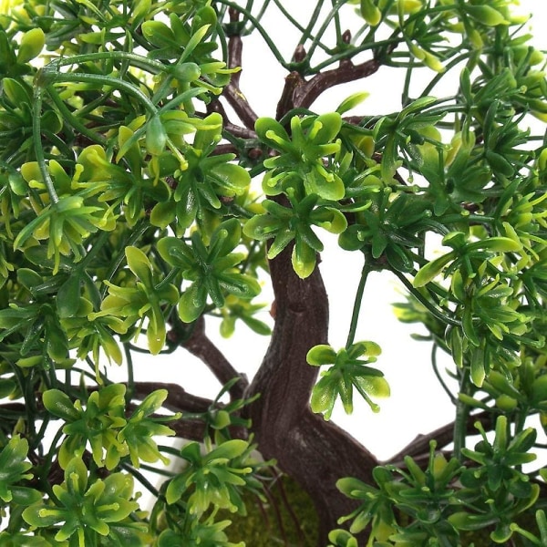 Bonsai konstgjord tallväxt för kontor/fönsterbräda/gård